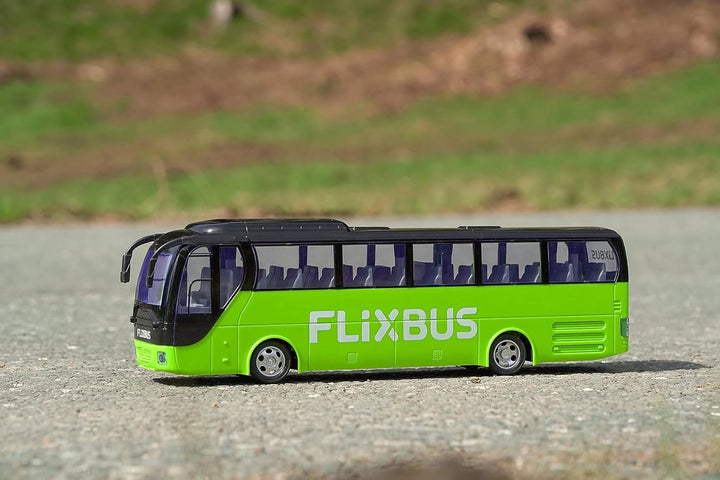 Carson 500907342 FlixBus 2.4GHz - 100% fahrfertig, Spielzeugbus, Spielzeugauto, ferngesteuertes Auto