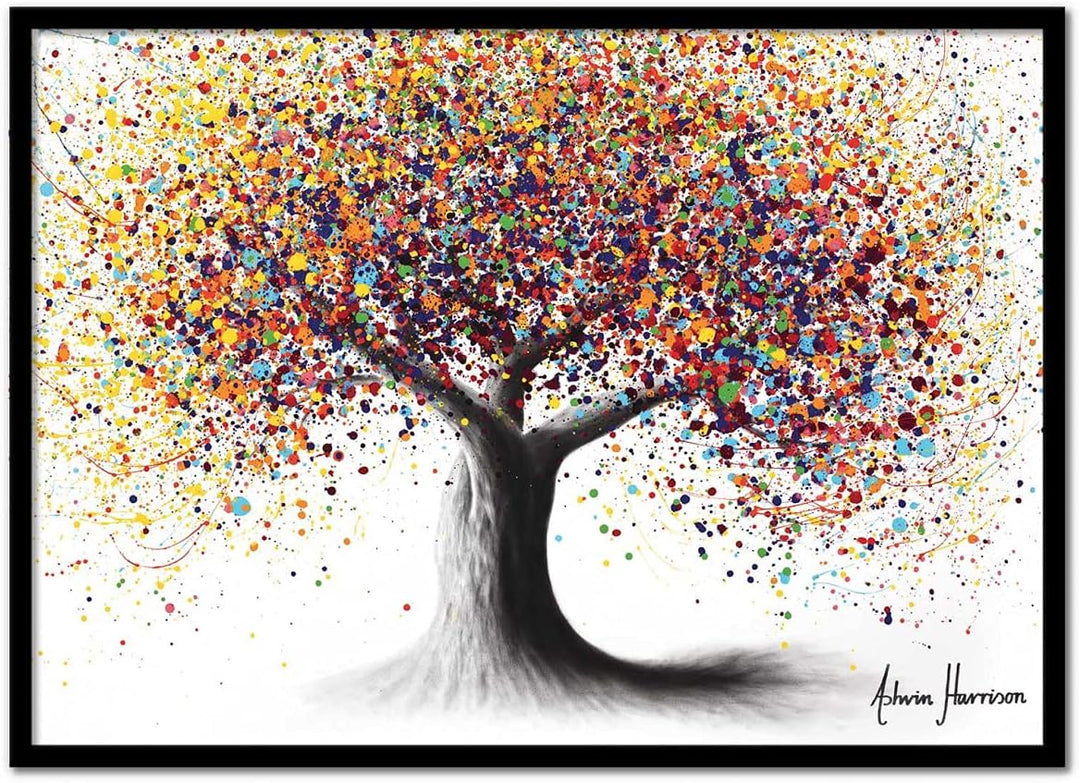 Wall Editions Art-Poster - Rainbow Soul Tree - Ashvin Harrison