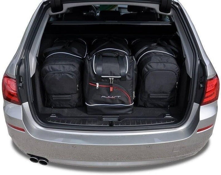 KJUST Dedizierte Reisetaschen 4 stk kompatibel mit BMW 5 TOURING F11 2010-2017
