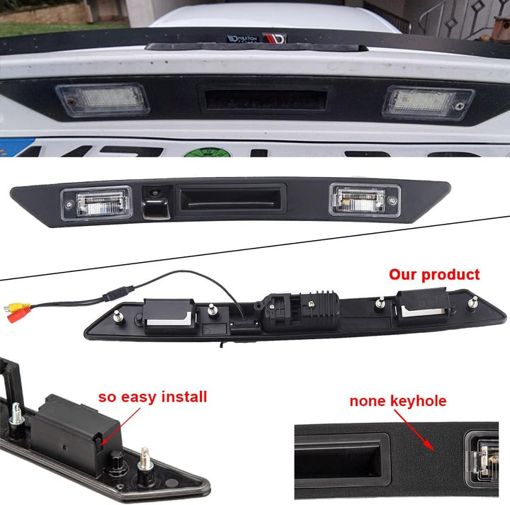 1280*720 pixels Trunk Lid Grip Auto Rückfahrkamera Griffleiste Mit Taster Kofferraum Heckklappengrif