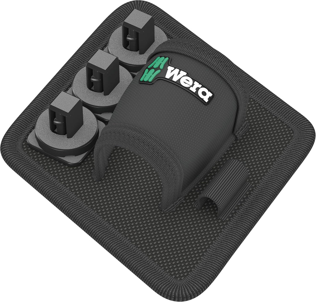 Wera 05004281001 8009 Zyklop Pocket Set 2, Knarren Satz, 18-teilig, Schwarz-grün 8009 Zyklop Pocket