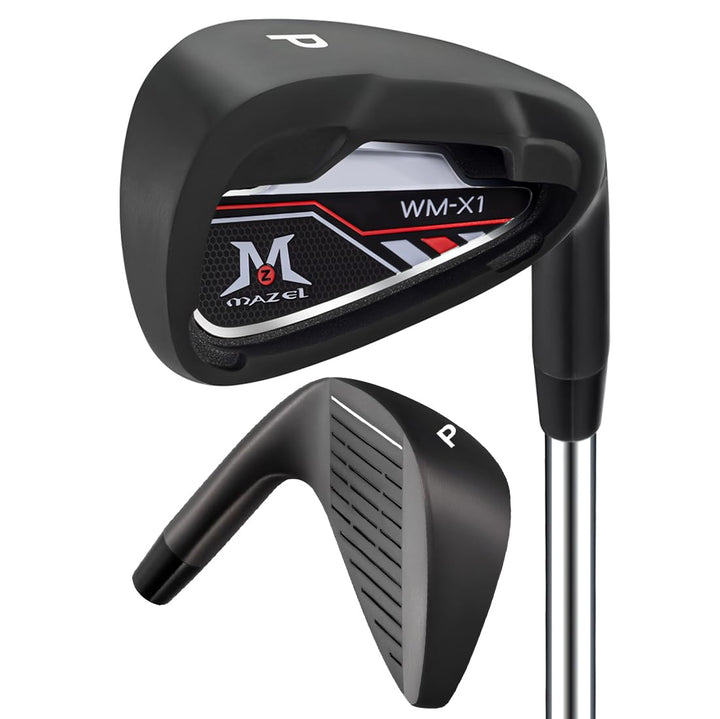 MAZEL Golf Forged Iron Set 9 Pieces, Premium Iron Club 3,4,5,6,7,8,9, P, S for Men Right-Handed, CNC