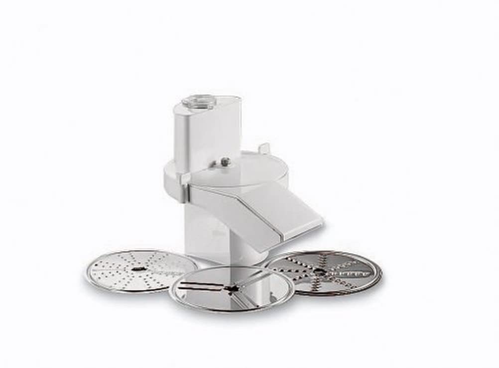 Bosch Durchlaufschnitzler MUZ6DS3, Edelstahl-Scheiben, Schneide-Wendescheibe, Reibscheibe, Raspel-We