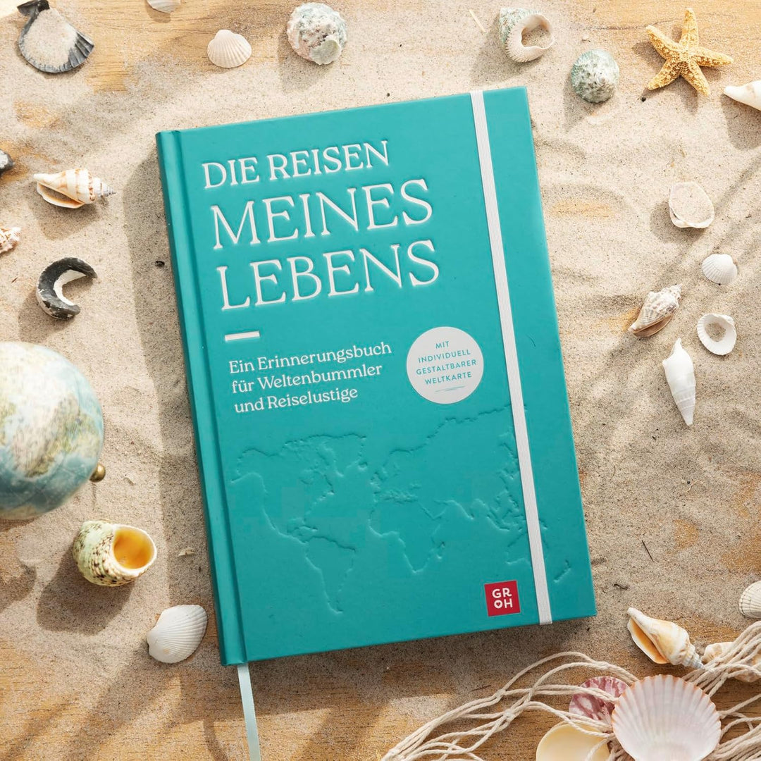 Die Reisen meines Lebens: Ein Erinnerungsbuch für Weltenbummler und Reiselustige | Reisetagebuch mit