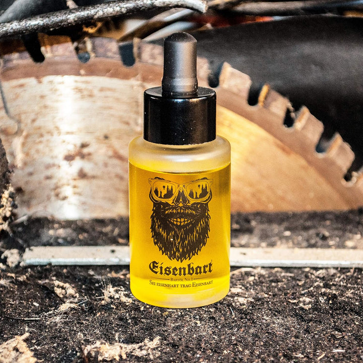 Eisenbart Bartöl No.I 30 ml Premium Bartpflege mit Marula Öl/Holzig + Frisch Holzig, Frisch 30 ml (1