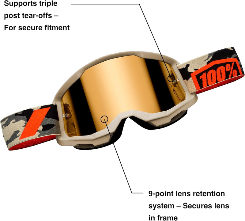 100% Crossbrille Strata Gen. 2 Orange