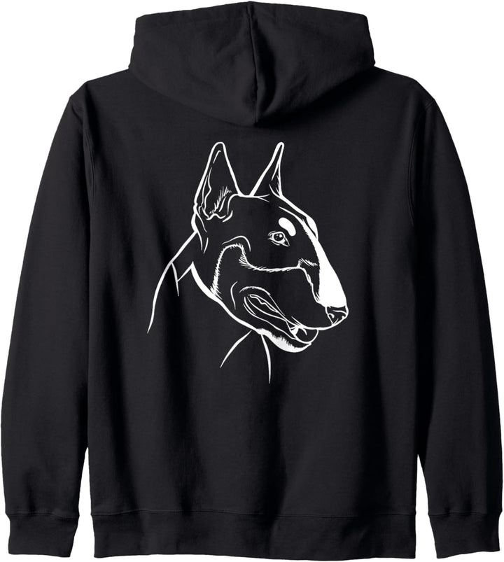 Bullterrier-Pitbull Kapuzenjacke