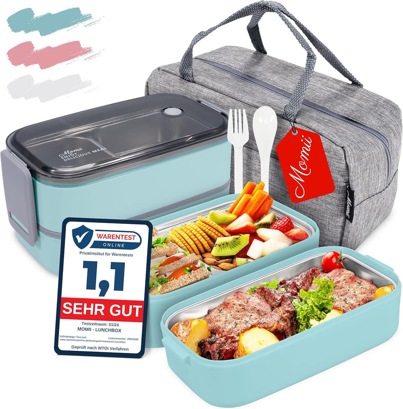 Premium Lunchbox erwachsene Bento box edelstahl Brotdose kinder mit fächern Brotdose erwachsene kind
