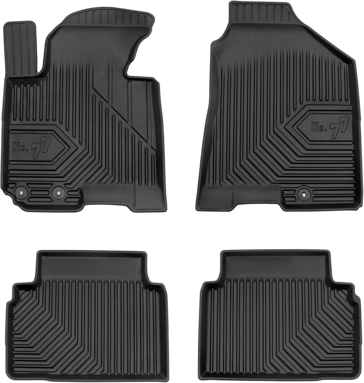 SMK Gummimatten Auto fussmatten Satz für Hyundai ix35 I 2009-2015 Erleben Sie einen neuen Standard d