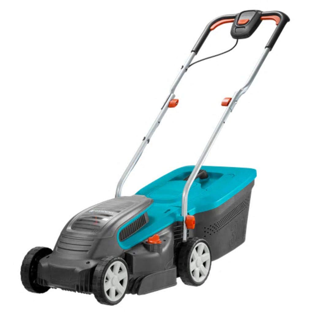Gardena PowerMax Li-40/32 Akkurasenmäher Set: Mäher bis 280m², 32cm Schnittbreite, 30l Grasfangbehäl
