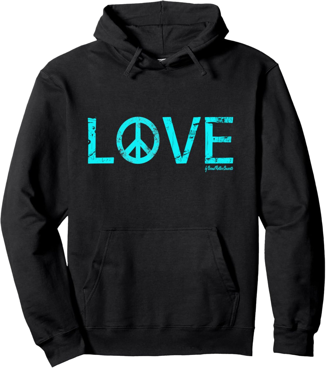 cooles und edles Love Peace Lifestyle Outfit Pullover Hoodie