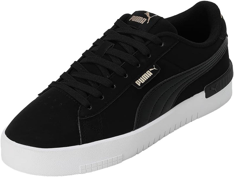 PUMA Damen Jada Renew Nubuck Sneaker 38.5 EU Puma Black Puma Gold Puma White, 38.5 EU Puma Black Pum