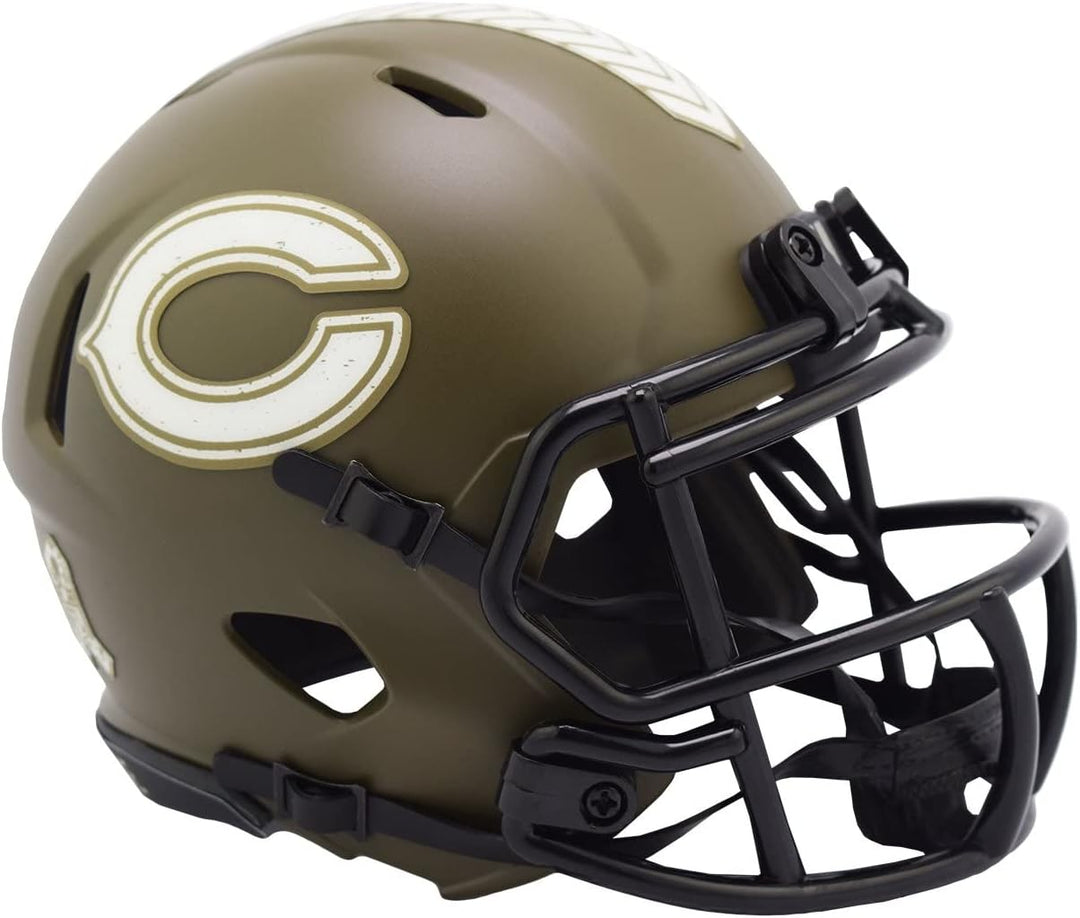 Riddell NFL Salute to Service Speed Mini Chicago Bears, Chicago Bears