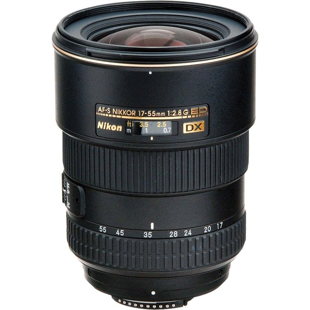 Nikon AF-S DX Zoom-Nikkor 17-55mm 1:2,8G IF-ED Objektiv (77mm Filtergewinde)
