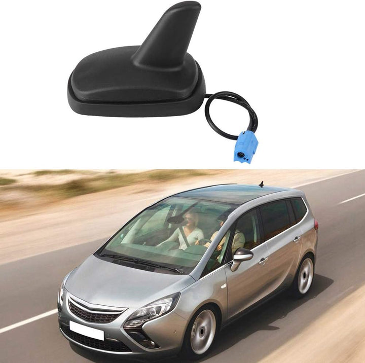 Dioche Autoantenne Haifischflosse, Autodachantenne Shark Fin Antenne für Opel Astra Zafira Vauxhall