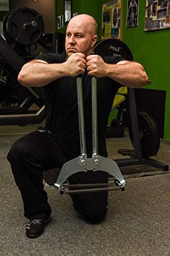 Robert Baraban Brusttrainer, Chestkrusher, verstellbar mit Sieben Federn, Extreme Power Trainer, Pow