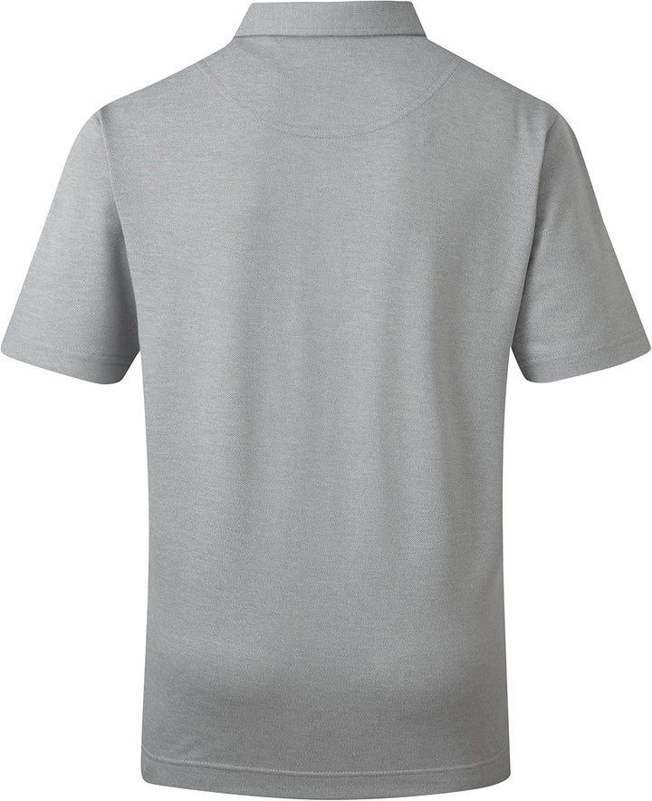 FootJoy Damen Junior Stretch Pique Solid 2020 Polo M Grau, M Grau
