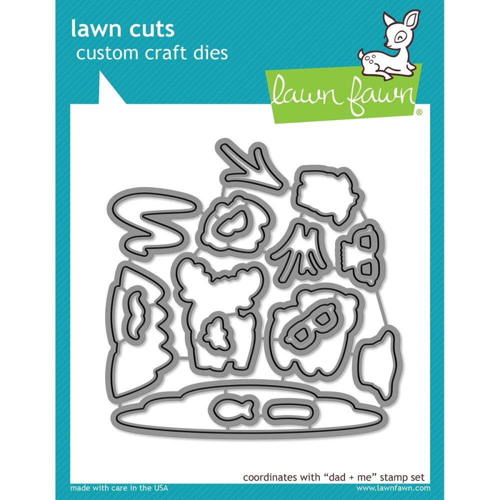 Lawn Fawn Custom Craft Dies - Dad + Me dies by Lawn Fawn