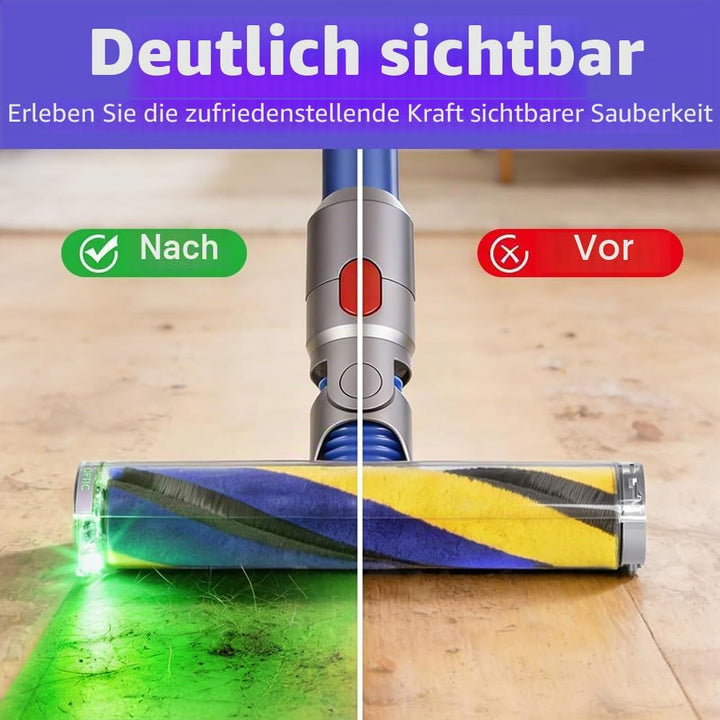 V12 Slim Elektrische Bürste Für Dyson V12 Detect Slim/Digital Slim LED-Leuchten Ersatzteile,Elektris