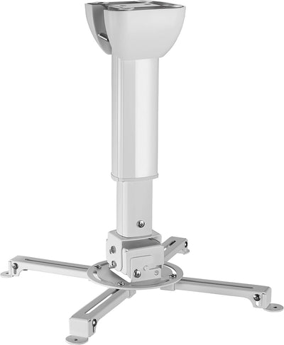 celexon neigbare Beamer-Deckenhalterung weiss Multicel 4060Pro - 40-60cm Deckenabstand - bis 15kg 40