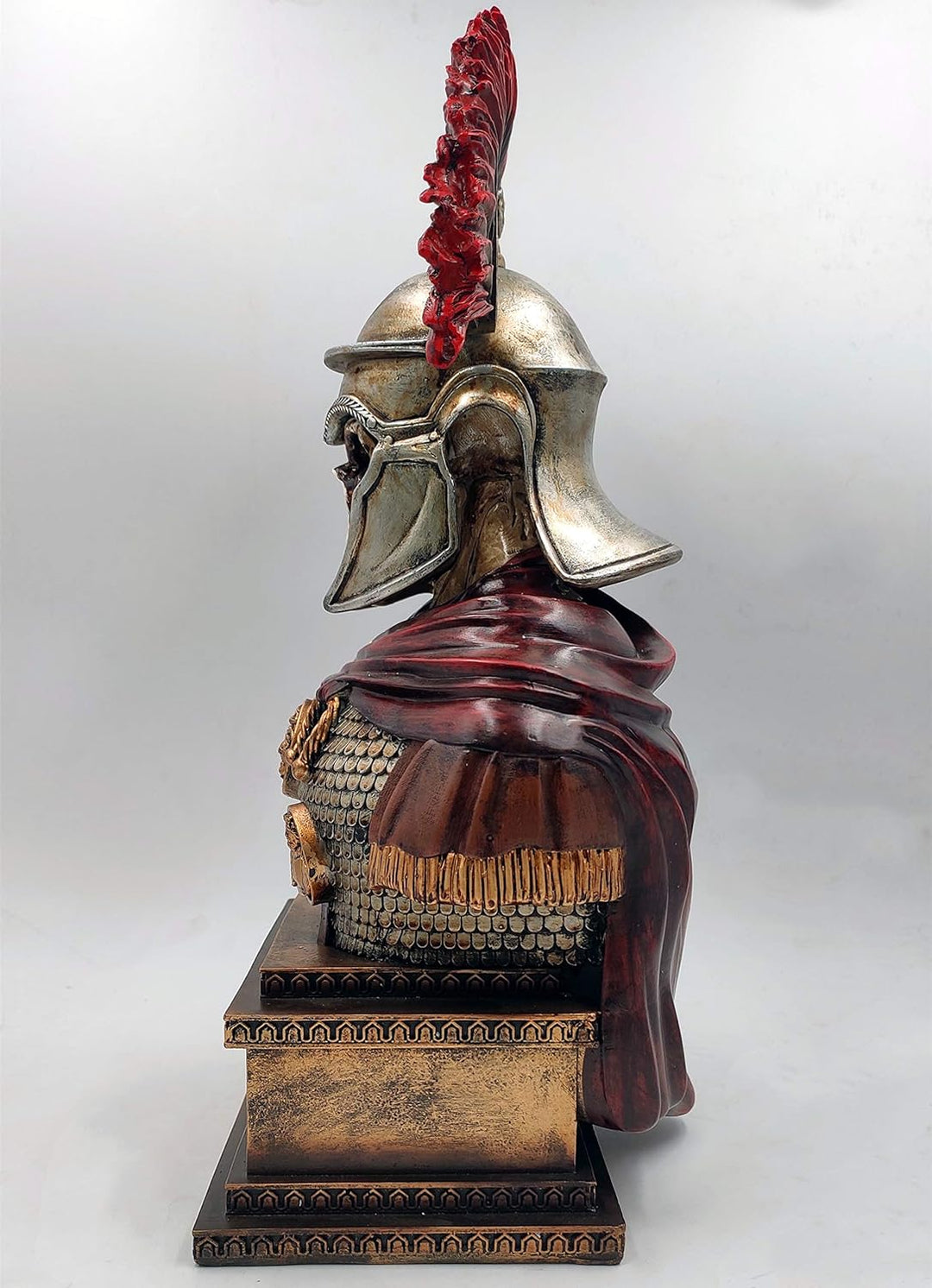 LOOYAR Römisches Imperium Römische Legion Undead Centurion Soldat Krieger Harz-Statue Skulptur Ornam