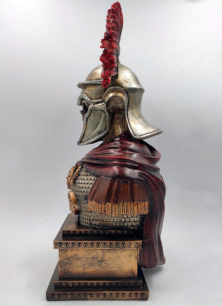 LOOYAR Römisches Imperium Römische Legion Undead Centurion Soldat Krieger Harz-Statue Skulptur Ornam