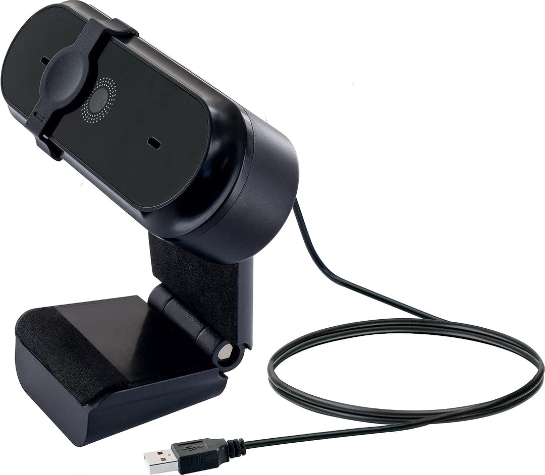 SCHWAIGER WCM10 Webcam Videokamera Videochat 1280x720P HD mit Mikrofon Objektivabdeckung Plug&Play S
