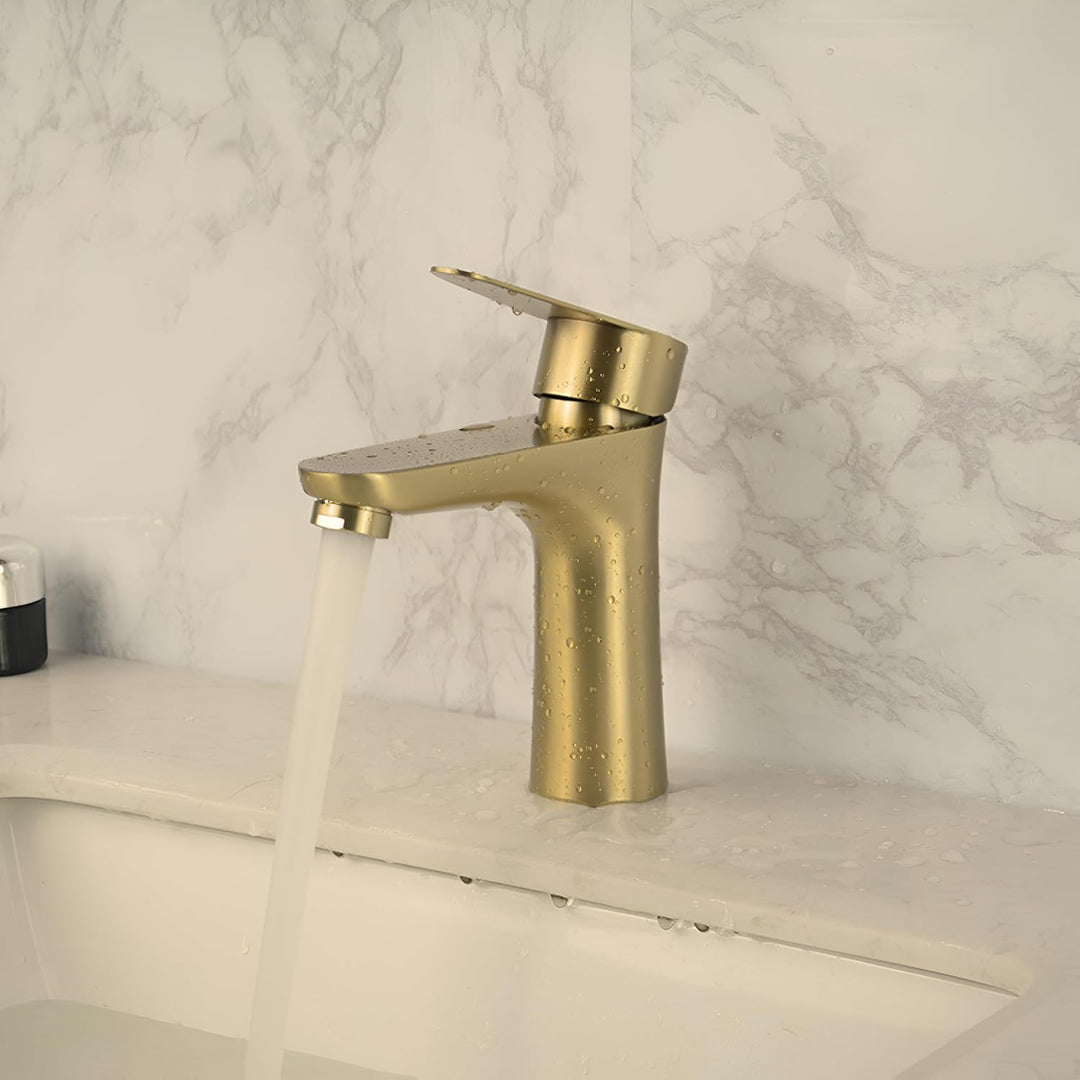 HANT Waschtischarmatur, Wasserhahn Bad, Waschtischarmatur Armatur, Waschbecken Badezimmer Mischbatte