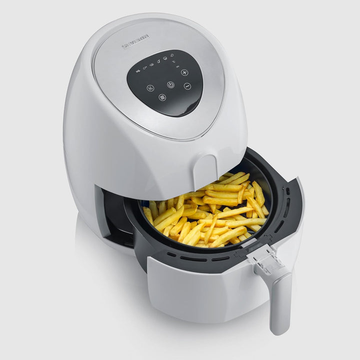SEVERIN FR 2440 Heissluftfritteuse 1500W 6 Automatikprogramme LCD Touch-Display