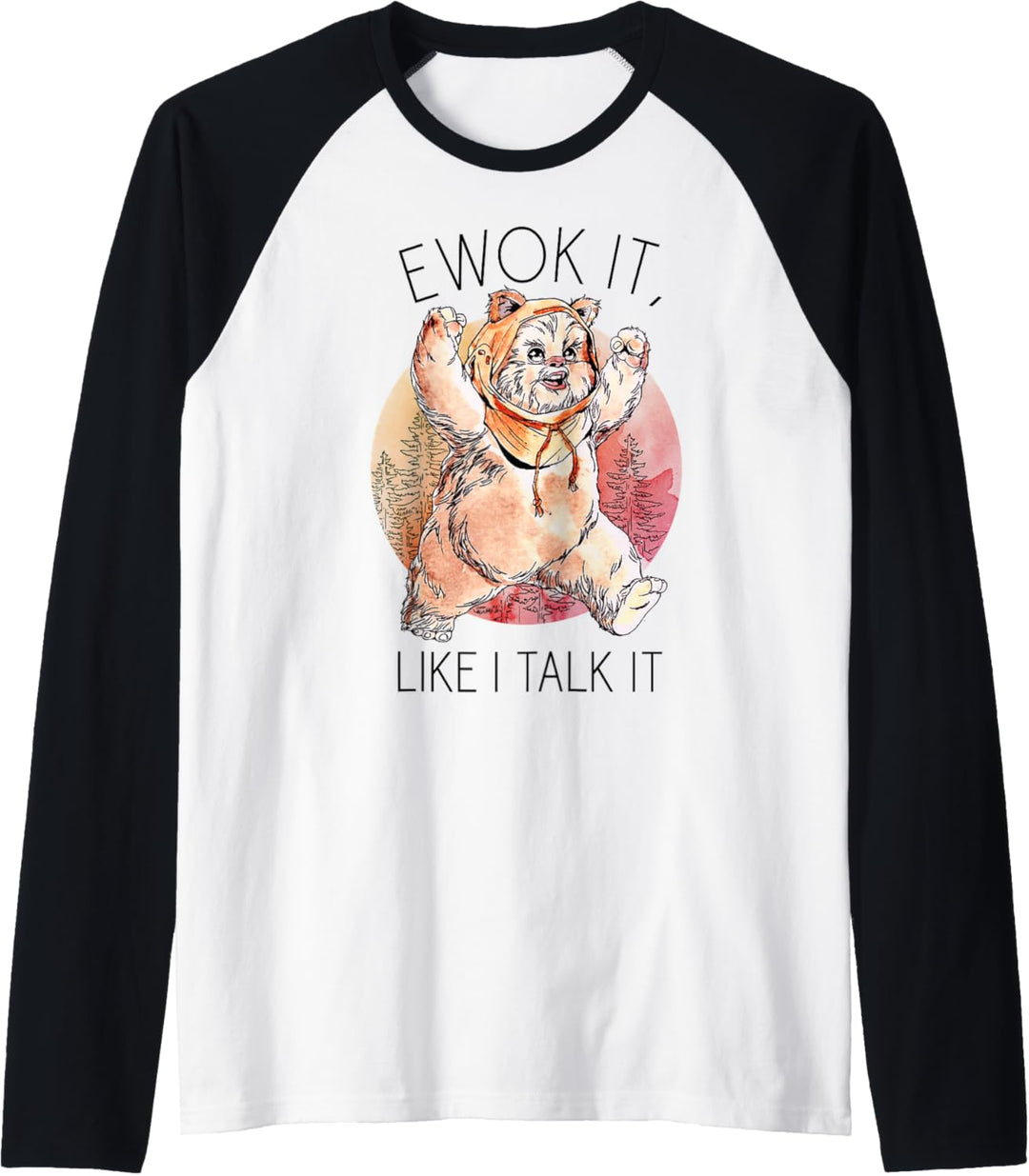 Star Wars Ewok It Raglan