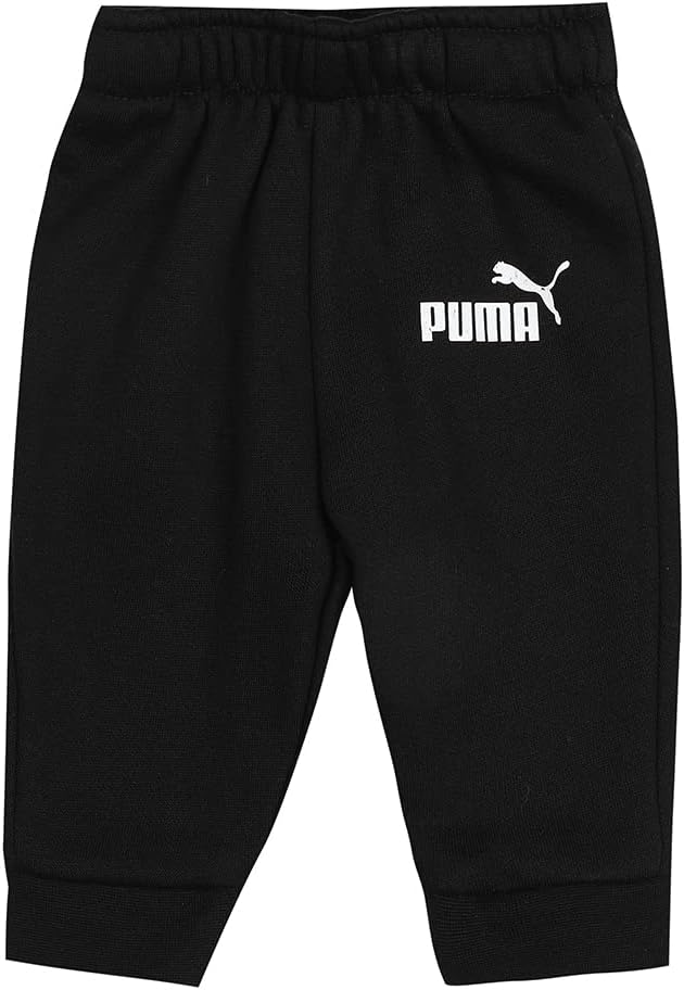 PUMA Unisex Kinder Minicats Ess+ Crew Jogger Fl Trainingsanzug 86 Puma Black, 86 Puma Black