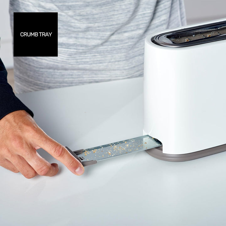 Taurus My Toast Toaster mit langem und extra breitem Schlitz, Kunststoff, mehrfarbig 1 Lange Schlitz