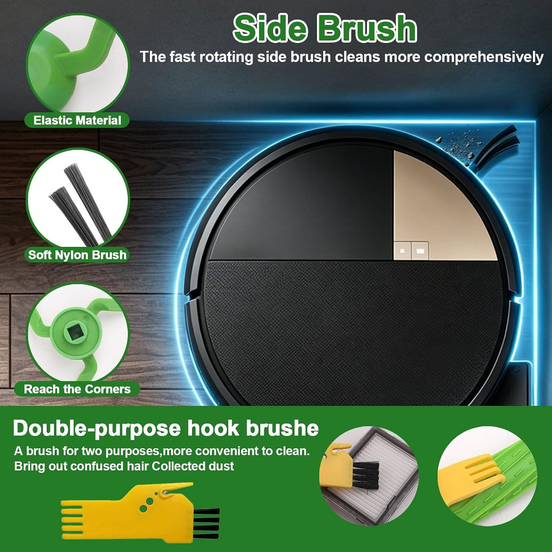 Zubehör für iRobot Roomba Max 705 Combo/706 Combo Staubsaugerroboter – Ersatzteile, 20er-Pack: 2 Sät