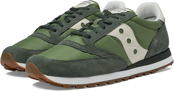 Saucony Herren Jazz Original Sneaker 40 EU Forest Cream, 40 EU Forest Cream