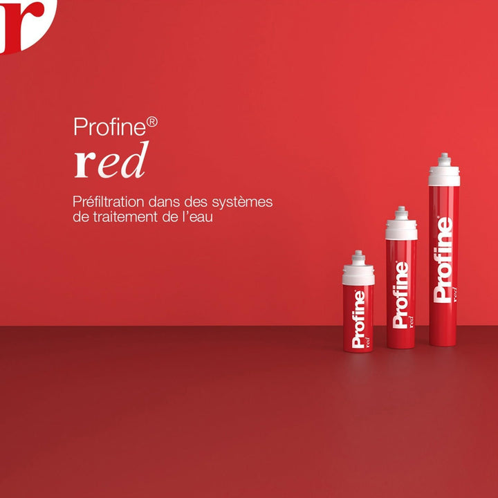 Profine Red Medium Sediment Entfernung 5µ