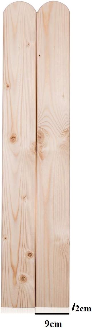 AZZAP Zaunlatten 100cm 15 Stück Holzzaun Holz Zaun Brett Zaunbrett Gartenzaun