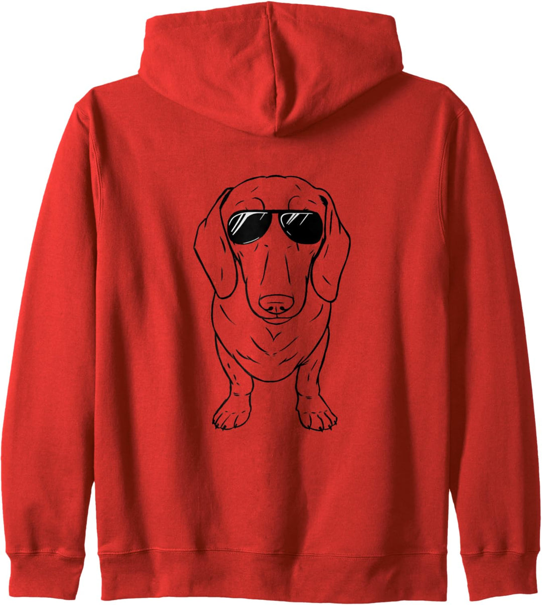 Dackel Pulli Dackel Hund Mit Sonnenbrille Dackel Kapuzenjacke