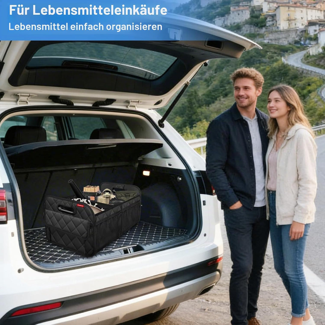 Auto Kofferraum Organizer, Xndryan Gross Auto Lagerung Organizer Kofferraum Ordentlich für Auto, Fal