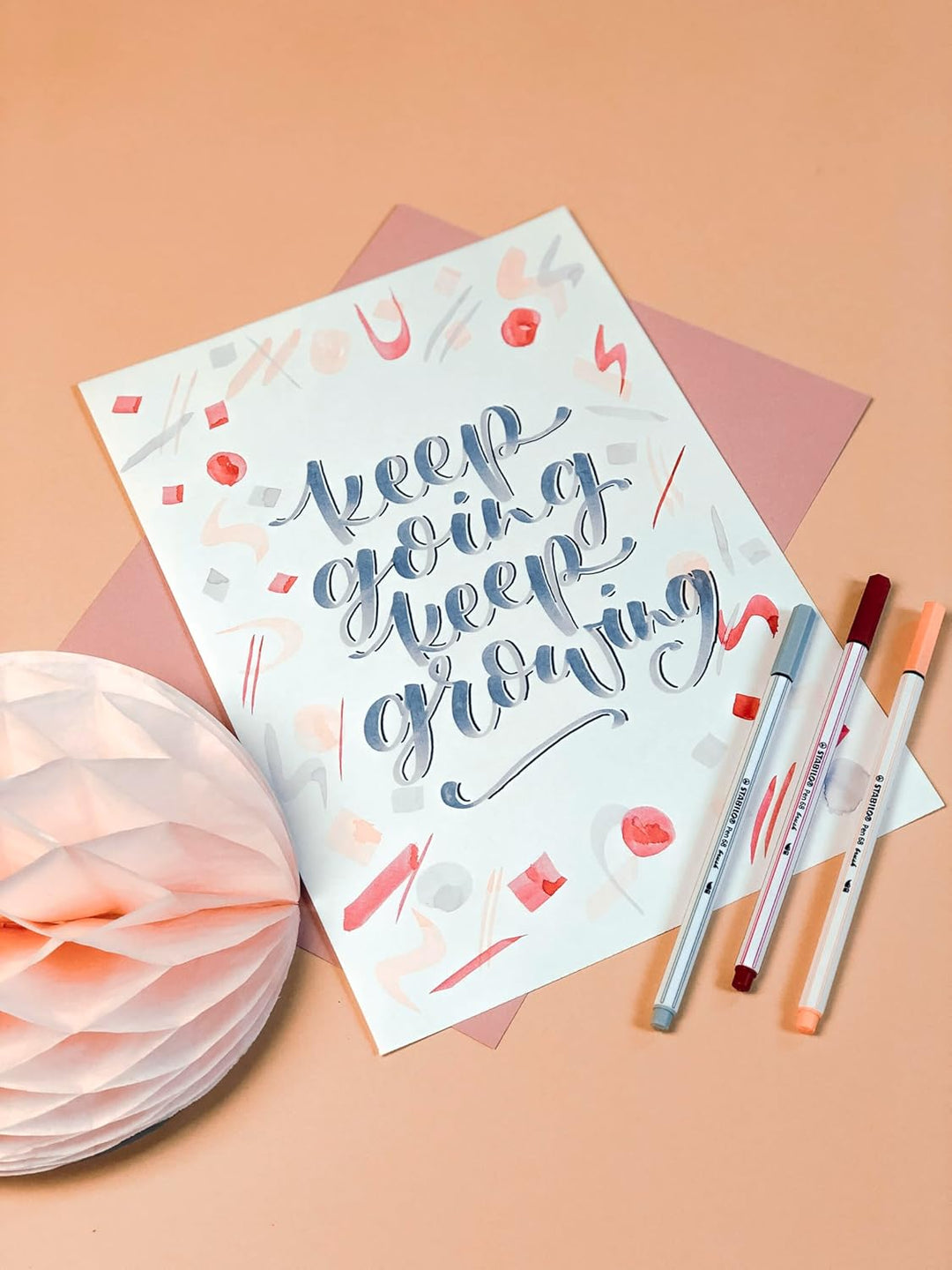 Premium-Filzstift mit Pinselspitze für variable Strichstärken - STABILO Pen 68 brush - 25er Metallet