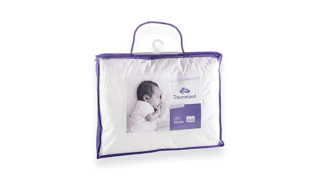 Träumeland T060553 Kissen Daunentraum, 40 x 60 cm,Weiss