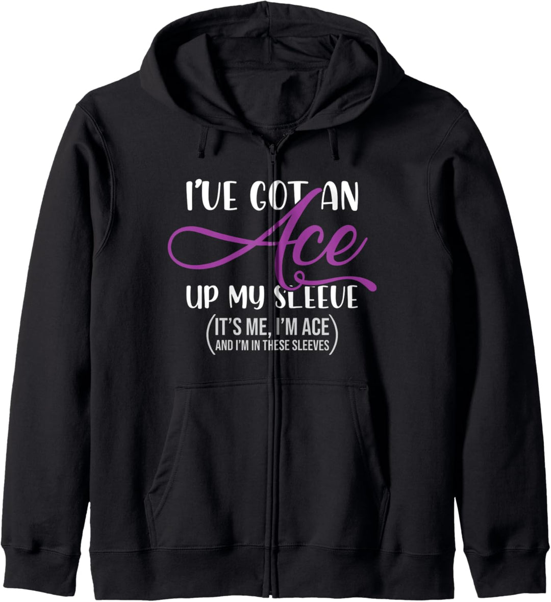 Queer LGBTQIA Genderfluid Ace Pride Geschenk Asexuell Kapuzenjacke