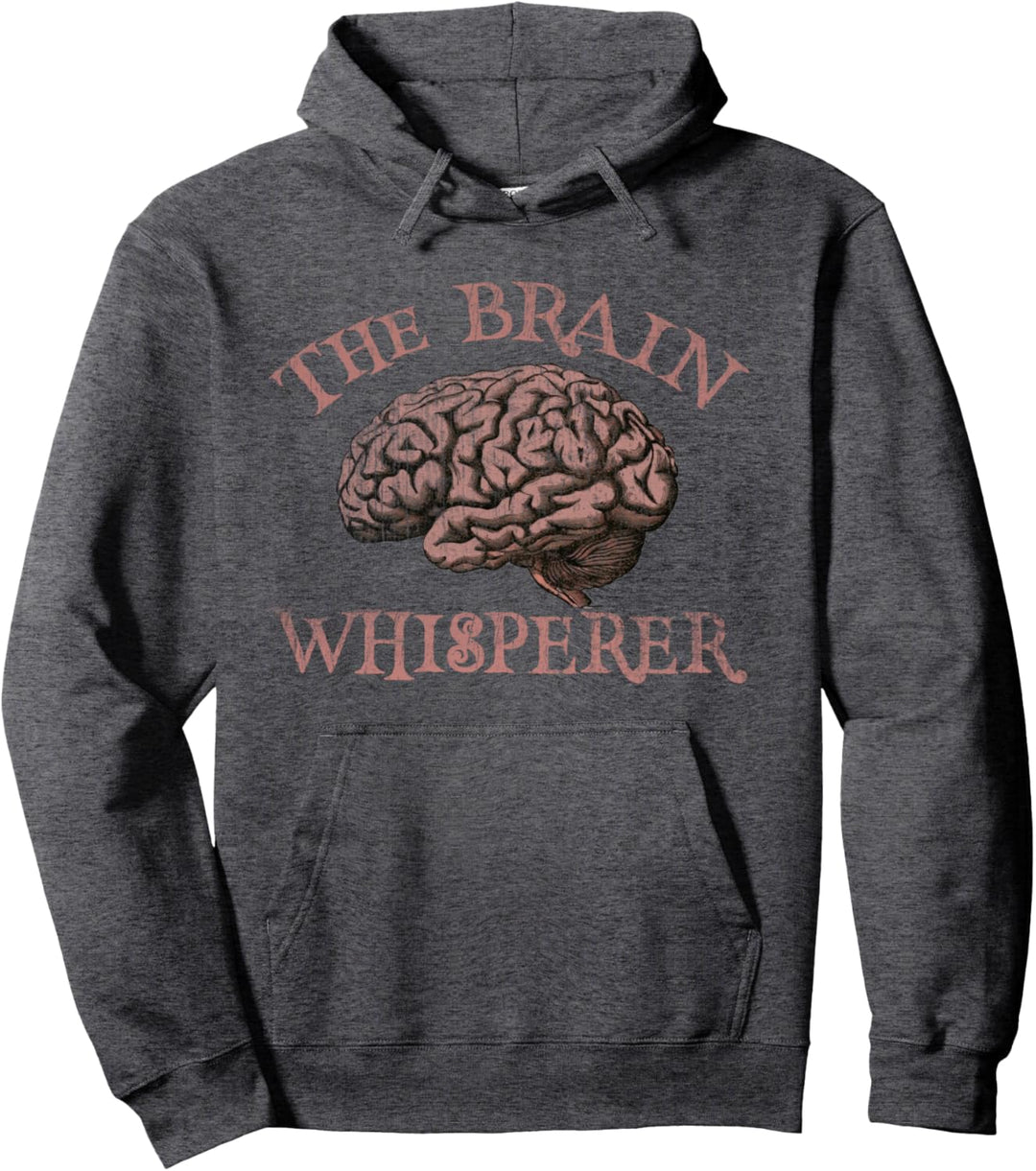 Vintage The Brain Whiser This is My Scary Neuro Tech Pullover Hoodie