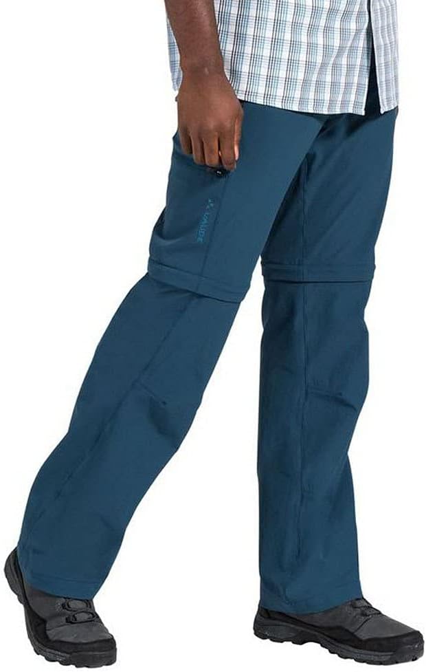 Vaude Herren Hose Men's Farley Stretch Zo Pants 56 Baltic Sea, 56 Baltic Sea