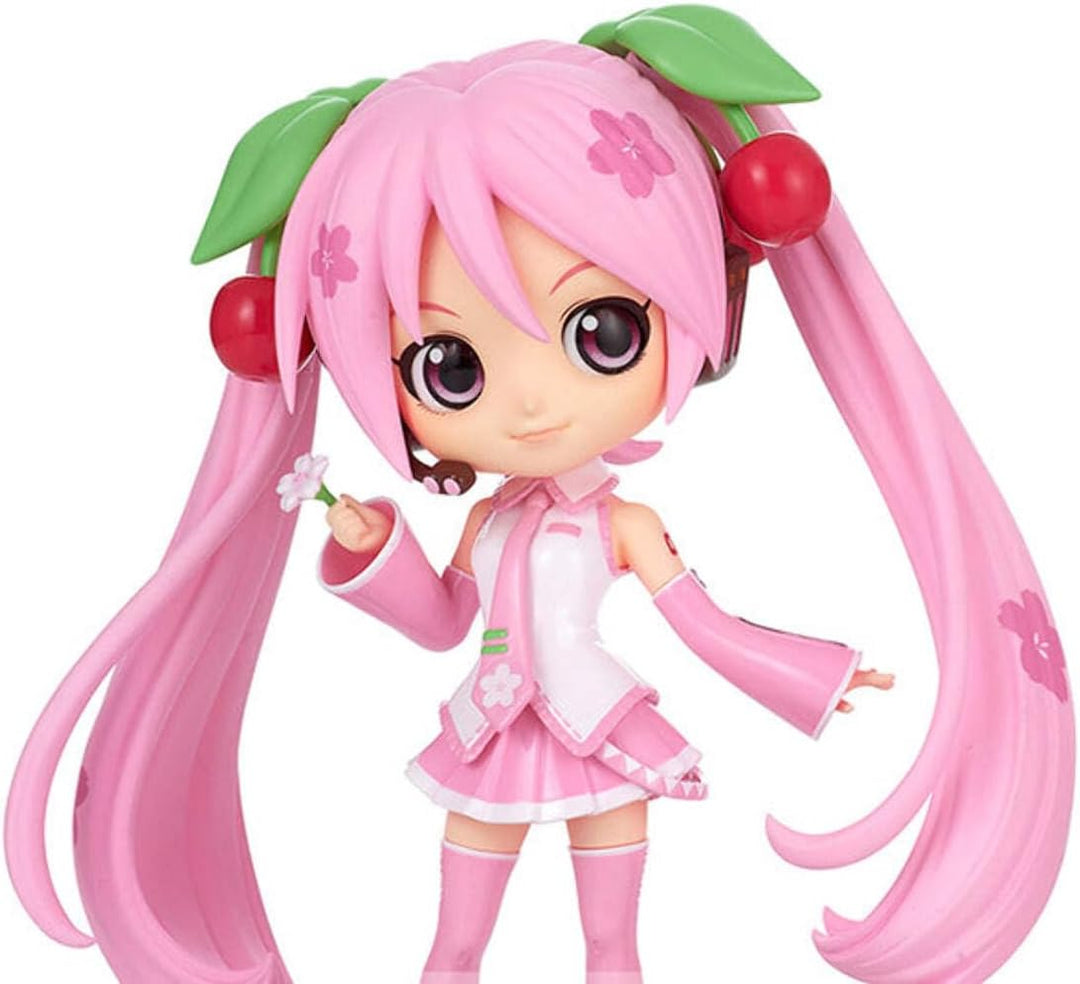 Banpresto Hatsune Miku Sakura Miku Q Posket 14 cm