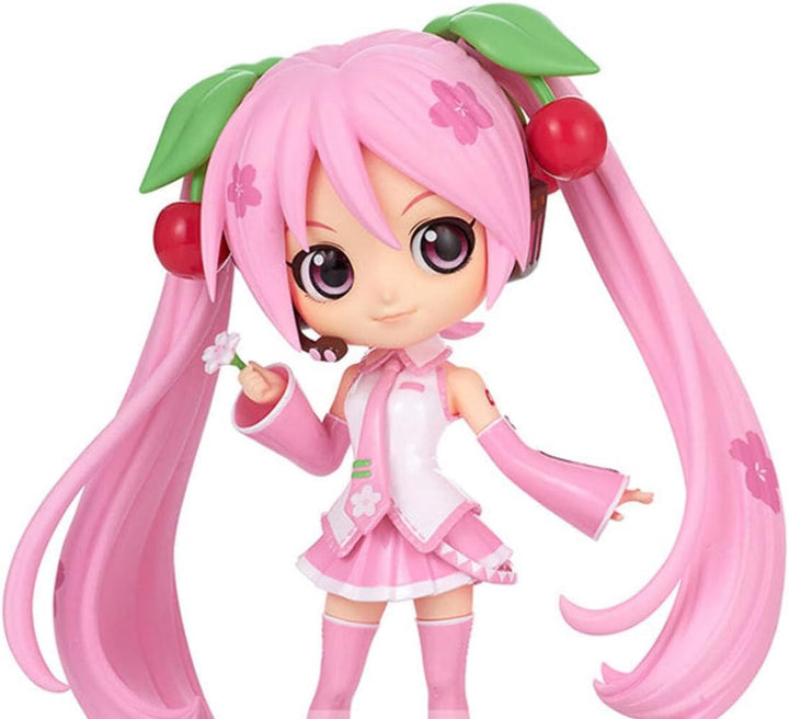 Banpresto Hatsune Miku Sakura Miku Q Posket 14 cm