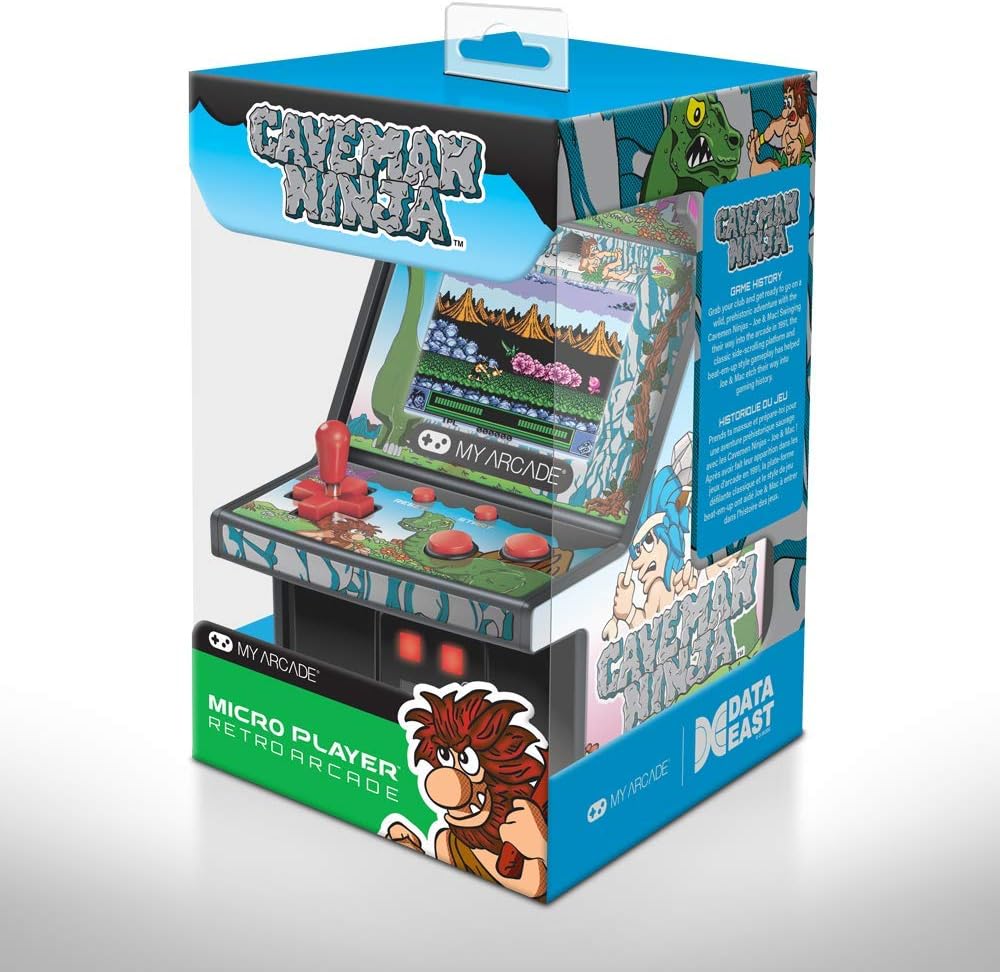 My Arcade Retro Micro Player: Caveman Ninja, Caveman Ninja
