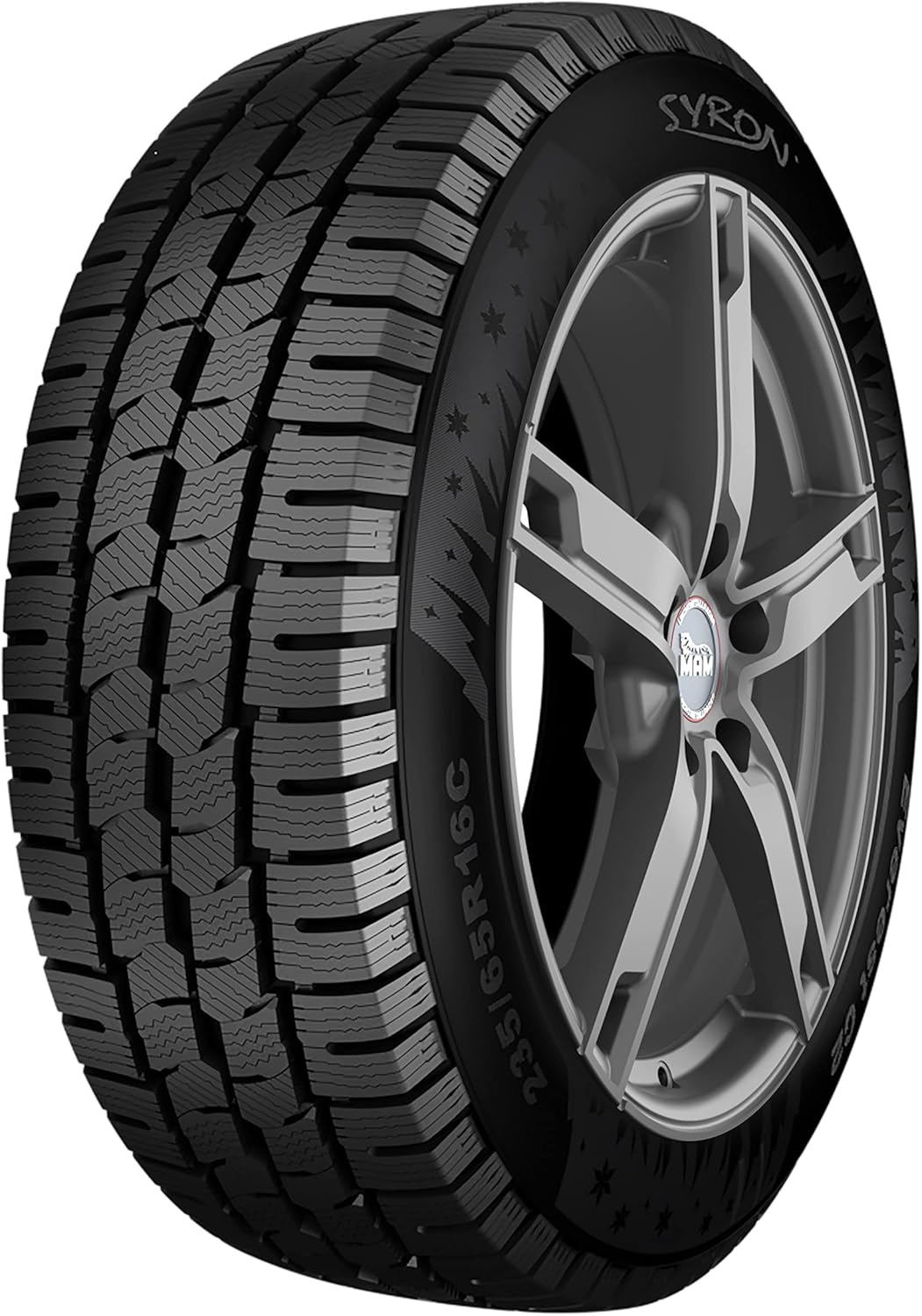 Syron Tires Everest C2 215/75 R16C 113/111 R - C/A/72dB Winterreifen (LLKW) 215/75 R16C 113/111R, 21