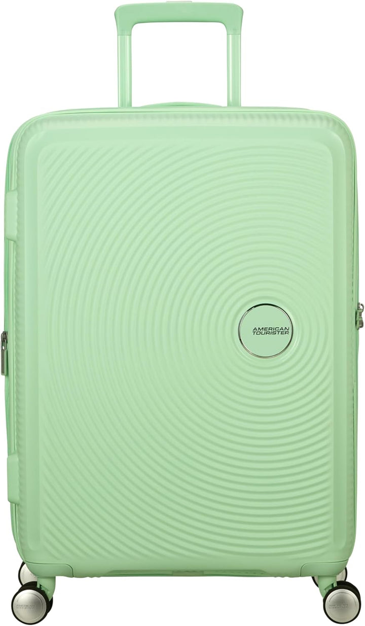 American Tourister Soundbox - Hartschalen-Koffer Mittelgross, 67 cm - Trolley mit 4 Rollen, TSA-Schl