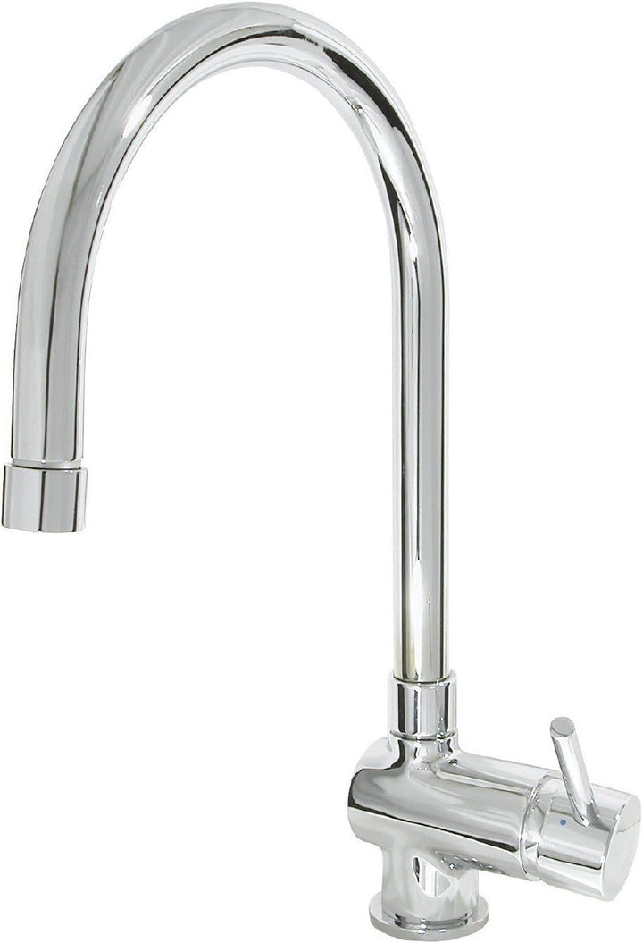 AquaSu Einhandmischer Bali für Spüle mit Geschirrbrause Niederdruck, 1 Stück, chrom, 78315 6 Bali mi