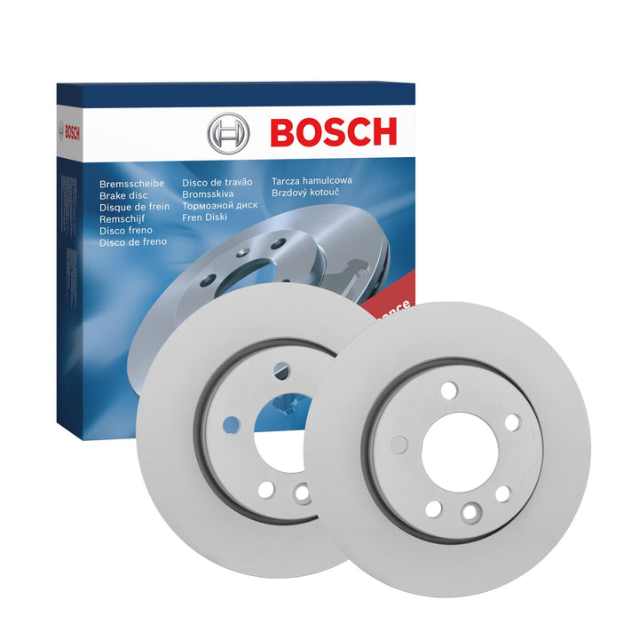 Bosch BD1027 Bremsscheiben - Hinterachse - ECE-R90 Zertifizierung - zwei Bremsscheiben pro Set